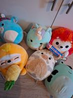 6 Squishmallows knuffels, Ophalen of Verzenden, Zo goed als nieuw, Overige typen