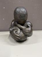 Brons beeld - Theresa Gilder moeder en kind - gesigneerd, Antiek en Kunst, Ophalen of Verzenden