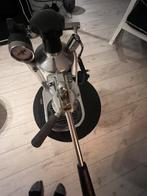Pavoni Proffesional Lusso, Witgoed en Apparatuur, Stoompijpje, Gebruikt, Espresso apparaat, Gemalen koffie