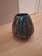 Keramiek vaas met iriserende glazuurlaag, Ophalen, Overige kleuren, Aardewerk of Porselein, Zo goed als nieuw