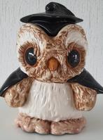 Porseleinen uil onderwijzer en recht 29 cm x 22 cm, Ophalen of Verzenden