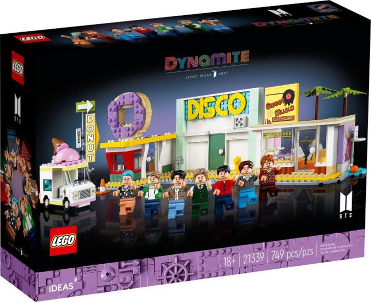 LEGO | Ideas | BTS Dynamite | 21339, Kinderen en Baby's, Speelgoed | Duplo en Lego, Nieuw, Lego, Complete set, Ophalen of Verzenden