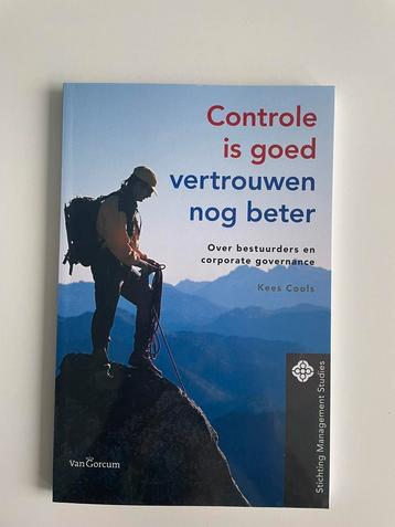 K. Cools - Controle is goed, vertrouwen nog beter