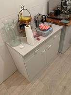 Keukenblok, Huis en Inrichting, Keuken | Keukenelementen, Ophalen, Gebruikt, 100 tot 150 cm, Minder dan 100 cm