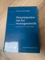 Zwaartepunten van het vermogensrecht - Brahn/Reehuis, Ophalen of Verzenden, Alpha, Zo goed als nieuw, HBO
