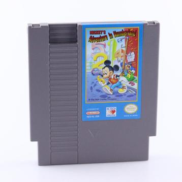 Nintendo Nes Game: Mickey's Adventures in Numberland beschikbaar voor biedingen