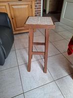 Vintage plantentafel - bijzettafel, Ophalen, Huis en Inrichting