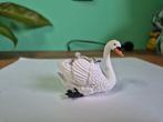 Schleich zwaan met jongen op de rug., Ophalen of Verzenden, Gebruikt, Paard, Beeldje of Figuurtje