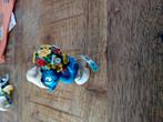 Schleich smurf met bloemen, Ophalen of Verzenden, Zo goed als nieuw