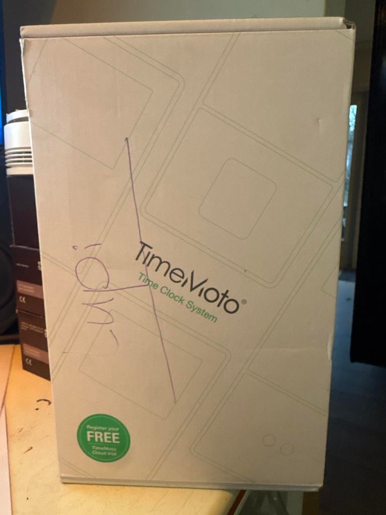 Nieuw in doos TimeMoto kloksysteem