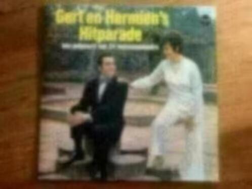 Lp : Gert en Hermien's hitparade, Cd's en Dvd's, Vinyl | Nederlandstalig, Gebruikt, Levenslied of Smartlap, 12 inch, Ophalen of Verzenden