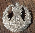 Cap badge schots, Ophalen of Verzenden, Landmacht, Embleem of Badge