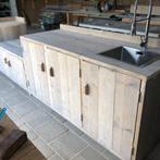 buitenkeuken van gebr steigerhout, Ophalen of Verzenden, Nieuw, Houtskool
