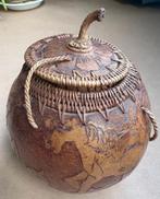 Prachtig bewerkte kalebas, China?, Ophalen of Verzenden