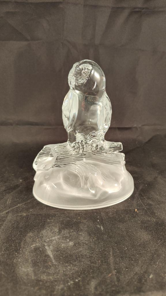 Vintage Cristal d'Arques Uil, Antiek en Kunst, Antiek | Glas en Kristal, Verzenden