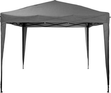 Inklapbare partytent antraciet 3x3 beschikbaar voor biedingen
