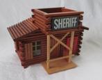 OEHME Sheriff House IN OVP 1. Houten Western Gebouw Huis DDR, Verzamelen, Overige Verzamelen, Verzamelen >>>>>> Houten speelgoed