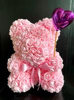 Rozenbeer  💕❤️💕❤️🐻 (25 cm), Nieuw, Ophalen of Verzenden