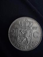 NEDERLANDSE ZILVEREN JULIANA RIJKSDAALDER 1962, Postzegels en Munten, Munten | Nederland, Ophalen, Koningin Juliana, 2½ gulden