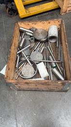 Restmateriaal voor hobby draaiers / Frezers, Doe-het-zelf en Verbouw, Metalen, Ophalen, Zo goed als nieuw, IJzer