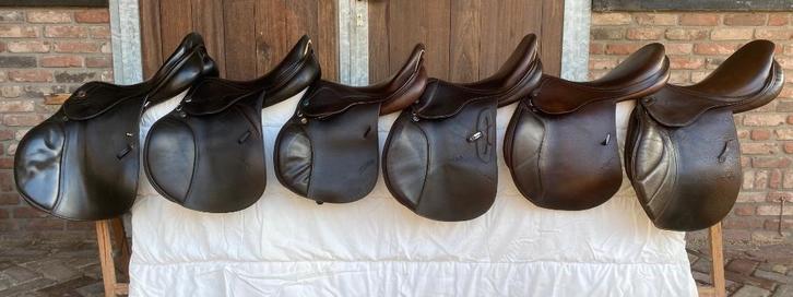 Springzadel Prestige diverse modellen 6x/Equipe Emporio!!, Dieren en Toebehoren, Paarden en Pony's | Zadels, Zo goed als nieuw