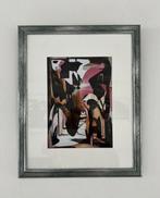 Origineel Kunstwerk Jelte van der Lugt - Collage, Ophalen of Verzenden