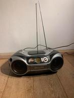 Radio cassette cd speler game poort philips az 2535 boombox, Audio, Tv en Foto, Radio's, Ophalen of Verzenden, Zo goed als nieuw