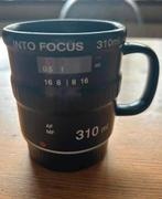 Beker lens fotograaf, Huis en Inrichting, Keuken | Servies, Gebruikt, Ophalen of Verzenden, Overige stijlen, Kop(pen) en/of Schotel(s)
