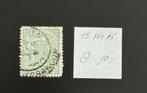 NVPH 15 met Mast Plaatfout PM15, Ophalen of Verzenden, T/m 1940, Gestempeld