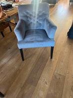 6 Mooie eetkamerstoelen, Ophalen, Zo goed als nieuw, Grijs, Vijf, Zes of meer stoelen