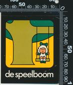 Sticker: De Speelboom, Verzamelen, Ophalen of Verzenden, Zo goed als nieuw, Bedrijf of Vereniging