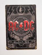 ACDC Black Ice reclamebord van metaal wandbord wanddeco, Info@deconoord.nl, Deco Noord, Nieuw, Ophalen of Verzenden