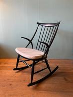 Kraam stoel, Zwarte Schommelstoel - Deens Design. Wikkelsø, Huis en Inrichting, Ophalen, Gebruikt, Zwart, Nvt