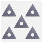 5x Bahco Ergo 625 25mm driehoek schraperblad verfschraper, Nieuw, Ophalen of Verzenden