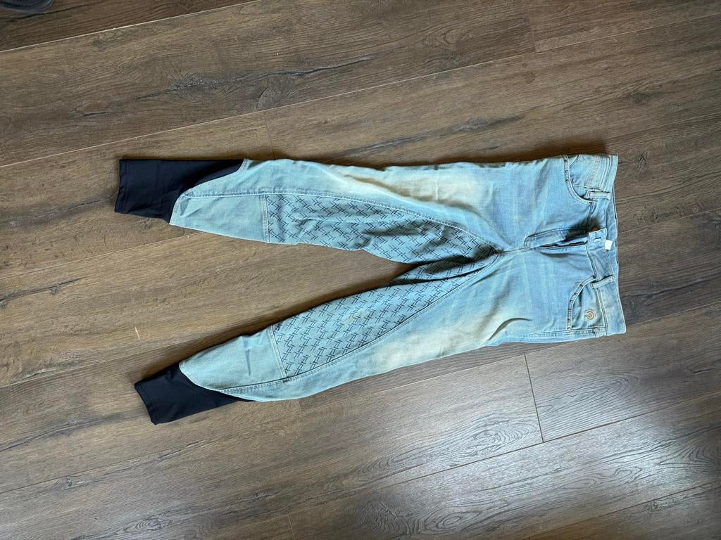 Anky rijbroek z.g.a.n maat 36 spijkerlook, Dieren en Toebehoren, Paardrijkleding, Verzenden, Overige soorten, Onderkleding, Zo goed als nieuw