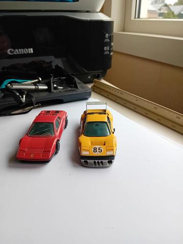 Omgebouwd Burago Ferrari model van het type Ferrari 512 BB. beschikbaar voor biedingen