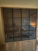 Woonkamerkast,vitrinekast, Ophalen, Met deur(en), Glas, 200 cm of meer