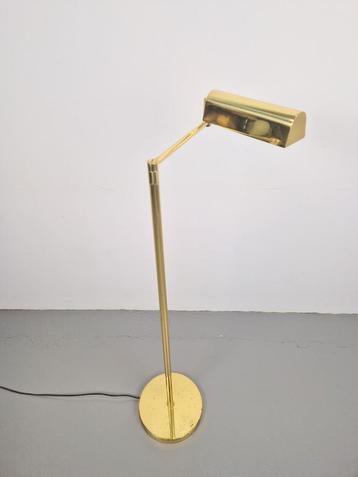 Vintage George Hansen Metalarte vloerlamp messing 60 regency beschikbaar voor biedingen