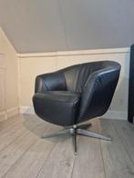 Framati draaibare leren designstoelen 2 stuks, Ophalen, Gebruikt, 75 tot 100 cm