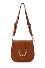 Elisabetta franchi leren saddle bag Nieuw, Sieraden, Tassen en Uiterlijk, Ophalen of Verzenden, Nieuw, Bruin, Schoudertasje