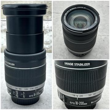 Canon EF-S 18-200 mm f/3.5-5.6 IS – Allround Zoomlens beschikbaar voor biedingen