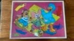 Sesamstraat puzzel met Tommie, Pino en ini mini, Ophalen of Verzenden, Zo goed als nieuw