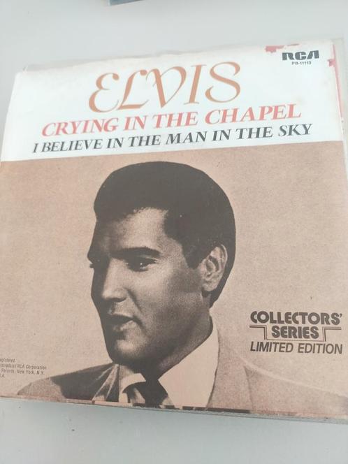 Elvis Presley , crying in the Chapel, Cd's en Dvd's, Vinyl Singles, Zo goed als nieuw, Pop, Ophalen of Verzenden
