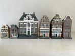 Oud Holandse miniatuur huisjes 6 stuks, Ophalen