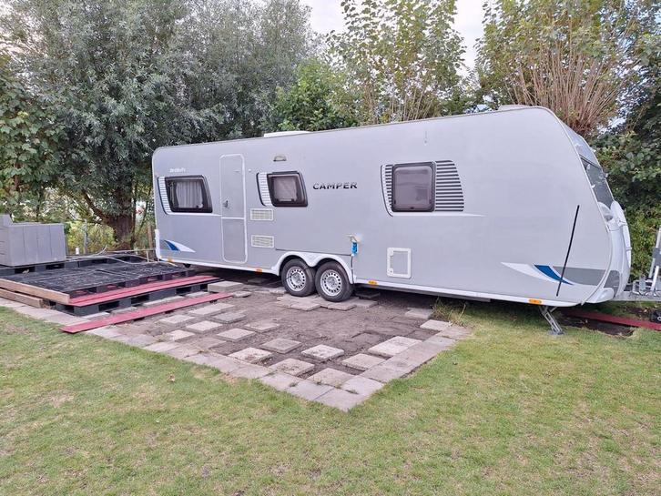 Dethleffs Camper 700MK - Familie Caravan met Veel Ruimte, Caravans en Kamperen, Caravans, meer dan 6, Rondzit, Dethleffs, Frans bed