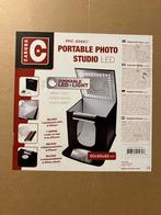 Caruba Portable Photocube LED 60x60x60cm, Ophalen of Verzenden, Zo goed als nieuw, Complete fotostudio