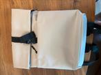 Beige rugtas., 40 tot 60 cm, 30 cm of meer, Wit, Ophalen of Verzenden