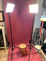 Ledgo LG-E268CII Bi-Color 2 LED Light Kit, Ophalen, Zo goed als nieuw, Lamp of Flitsset