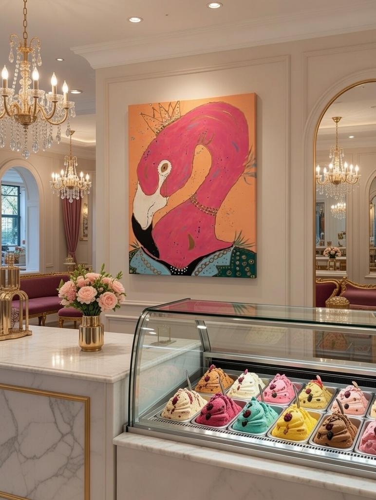 Kleurrijk schilderij, Ophalen of Verzenden