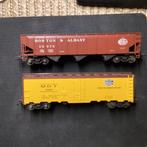 Modelbouw 2 x wagon Marklin en Mehano USA  HO, Ophalen of Verzenden, Gebruikt, Groter dan 1:35, Diorama